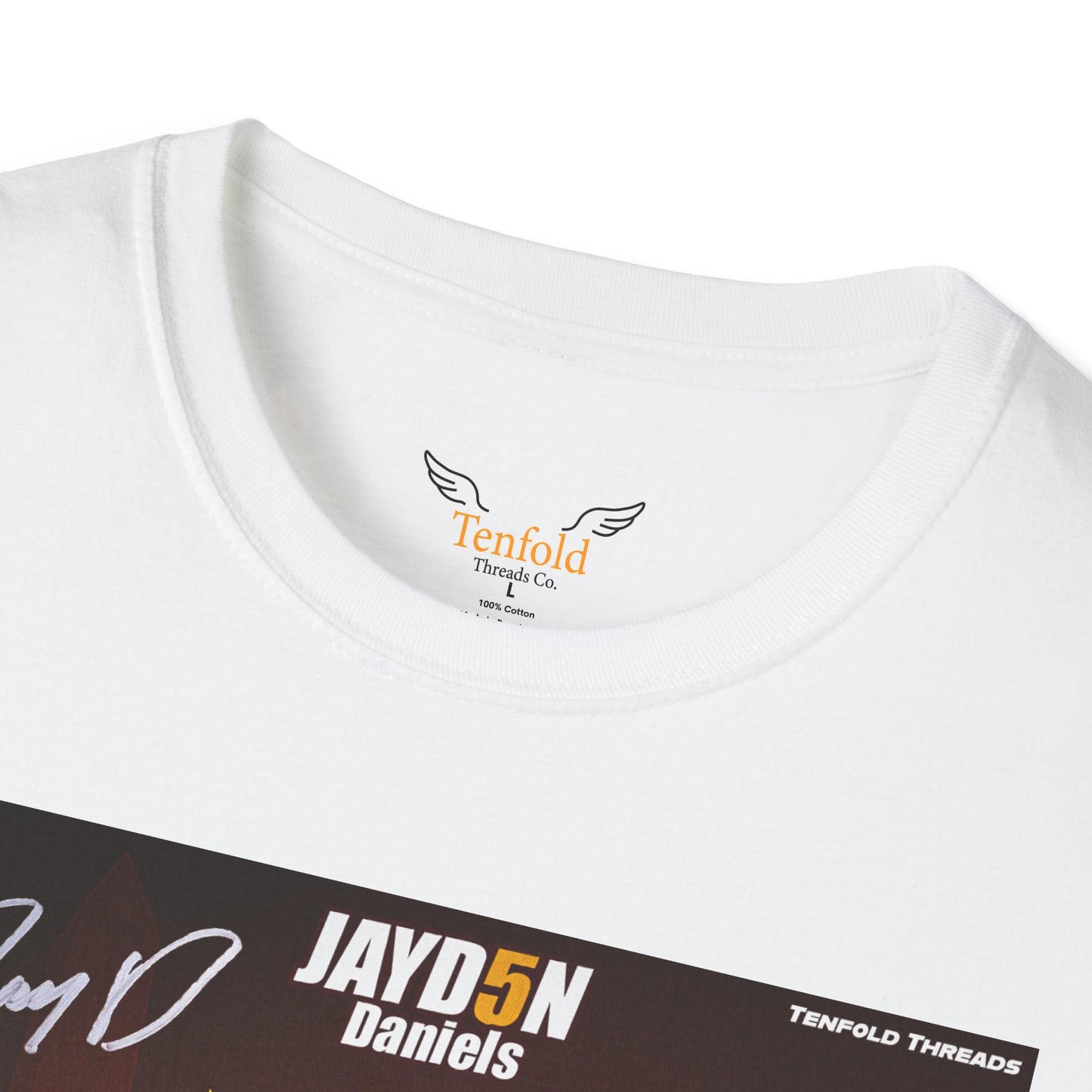 Tenfold Threads Jayd5n Daniels Graphic Tee – “Rookie of the Year Tribute”