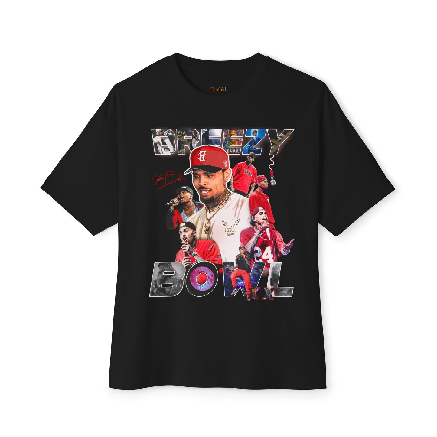 Tenfold Threads Breezy Bowl Graphic Tee, Unisex Oversized T-Shirt, Streetwear Fashion, Casual Wear