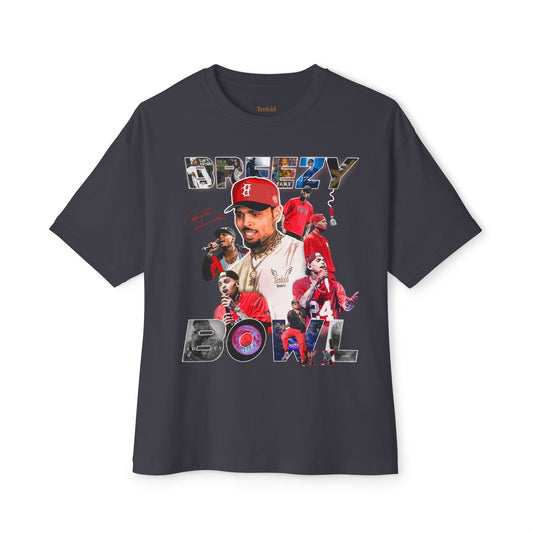 Tenfold Threads Breezy Bowl Graphic Tee, Unisex Oversized T-Shirt, Streetwear Fashion, Casual Wear