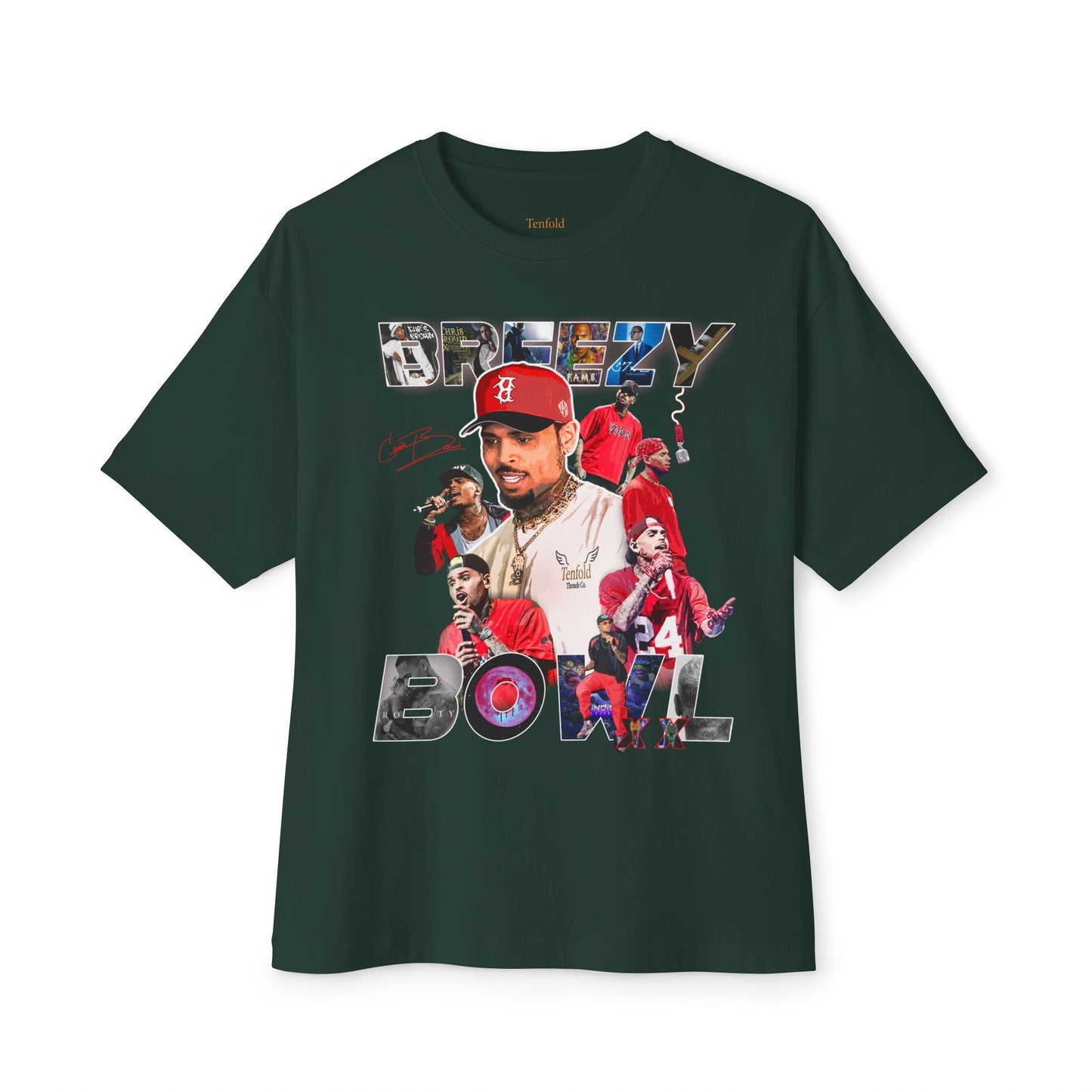 Tenfold Threads Breezy Bowl Graphic Tee, Unisex Oversized T-Shirt, Streetwear Fashion, Casual Wear